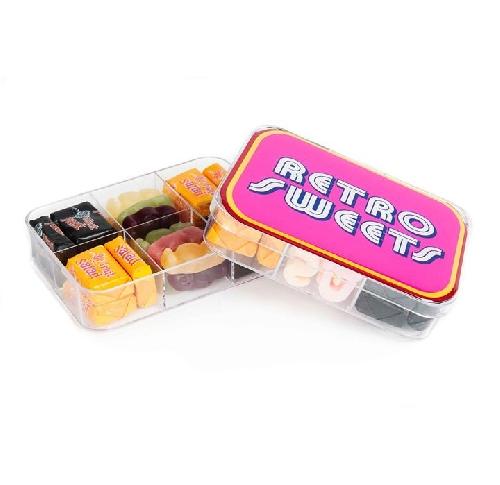 6 Hole Tackle Box Of Retro Sweets